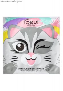 Увлажняющая маска для лица «Кошечка» iSeul