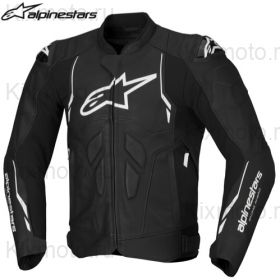 Мотокуртка Alpinestars Dusk, черно-белая