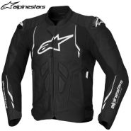 Мотокуртка Alpinestars Dusk, черно-белая