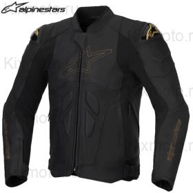 Мотокуртка Alpinestars Dusk, черная с золотым
