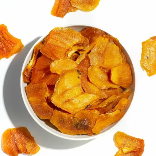 Хурма "Слайсы" сушеная резаная уп-500гр