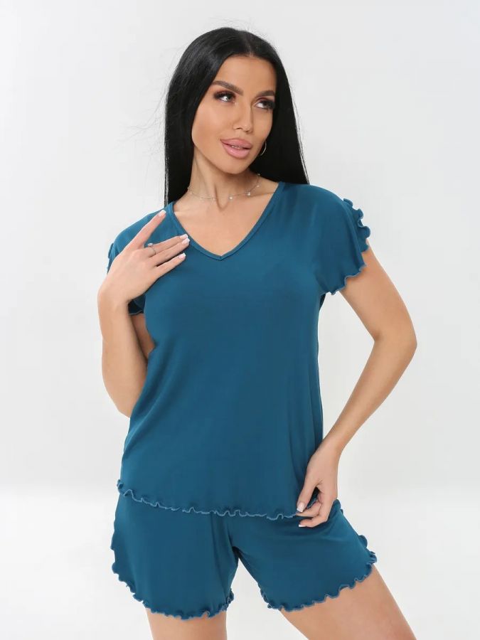 Пижама 375708 [изумрудный]