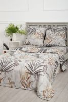 Бязь [в ассортименте] Постельное белье с принтом Ветка пальмы постельное белье
