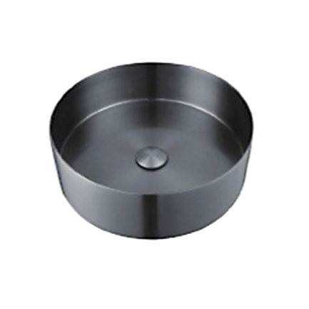 Mərmərüstü metal çaşka, antrasit rəng