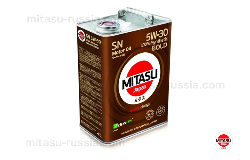 MITASU GOLD SN 5W-30, 4л