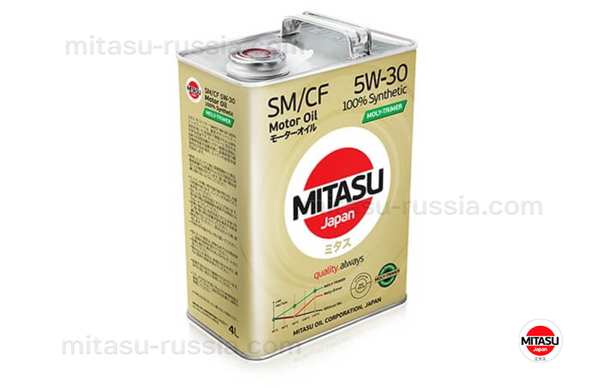MITASU MOLY-TRiMER SM/CF 5W-30, 4л