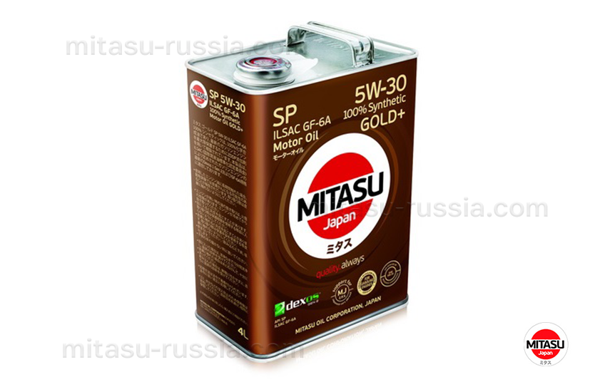 MITASU GOLD Plus SP 5W-30, 4л