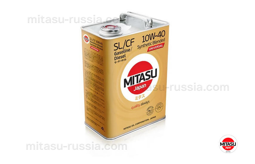 MITASU UNIVERSAL SL/CF 10W-40, 4л