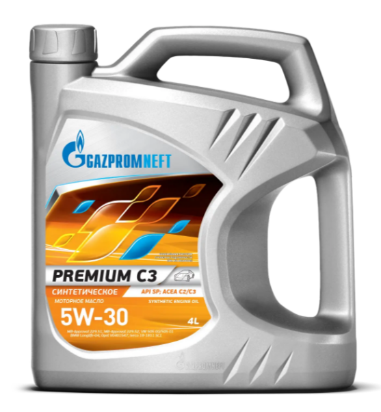 Gazpromneft Premium C3 5W-30, 4л