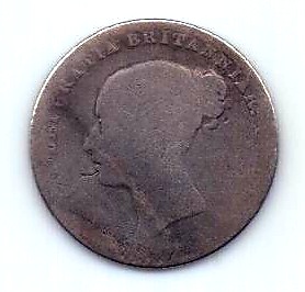 6 пенсов 1866 Великобритания