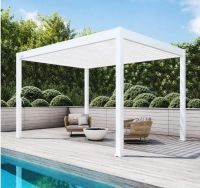 Пергола биоклиматическая Aquaviva Модерн отдельностоящая (ручное управление ламелями)