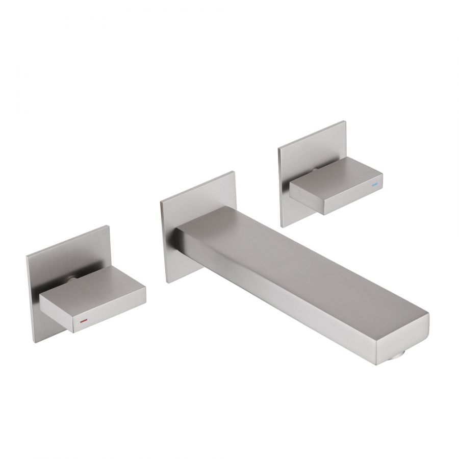 Смеситель ABBER Daheim AF82122SP для раковины скрытого монтажа, сатин