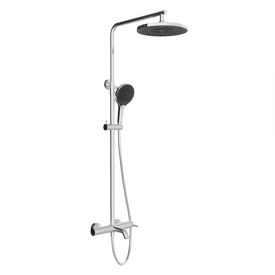 Aqueduto CHUVA Душевая система с изливом для ванны, хром