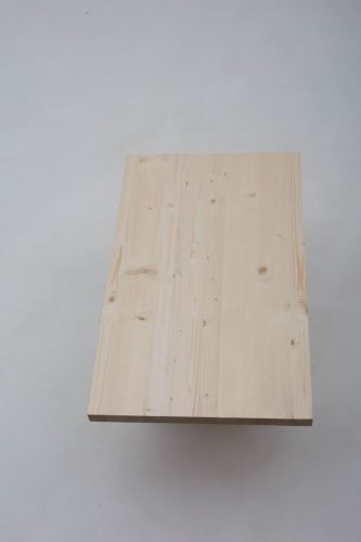 Мебельный щит из ели цельноламельный