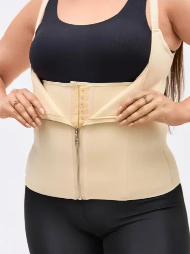 Корсет-бортный неопрен (утягивающий) женский моделирующий  604 (бежевый)