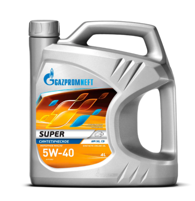 Gazpromneft Super 5W-40, 4л