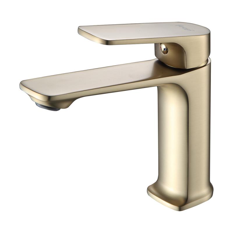 Frap H86 F1086-3 Lavabo Qarışdırıcısı, mat qızılı