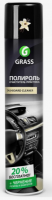 GRASS  Полироль-очиститель пластика матовый "Polyrole Matte" ваниль, 0.75л
