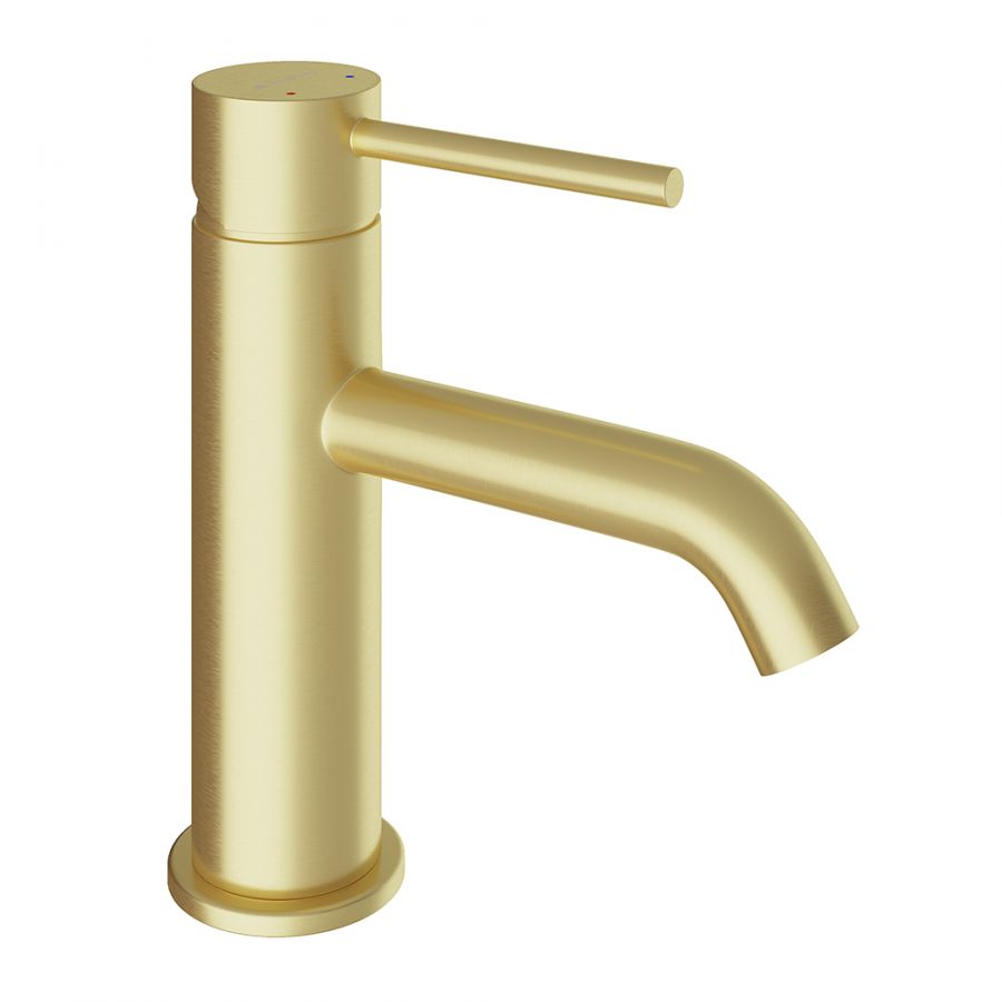 Aqueduto CANO Смеситель для раковины M, шлифованное золото