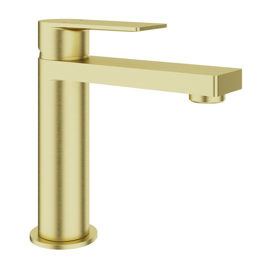 Aqueduto GEOMETRICO Смеситель для раковины M, шлифованное золото