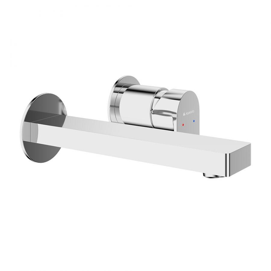 Aqueduto GEOMETRICO Смеситель настенного монтажа со скрытой частью, хром