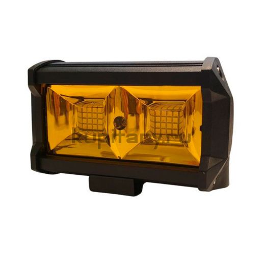 Светодиодная противотуманная желтая фара ближнего света 48 Ватт