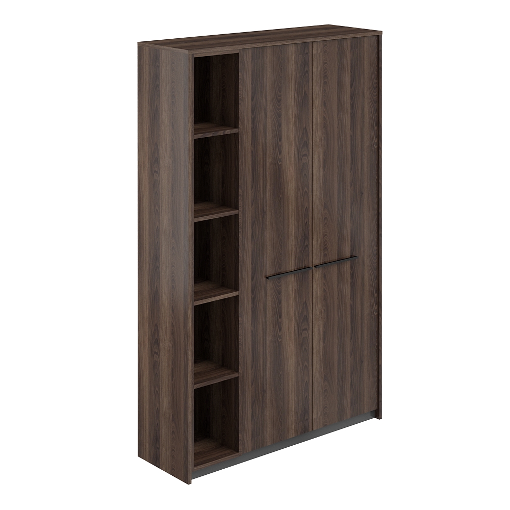 Шкаф высокий  (для одежды) со стеллажом, 1240х410х1994