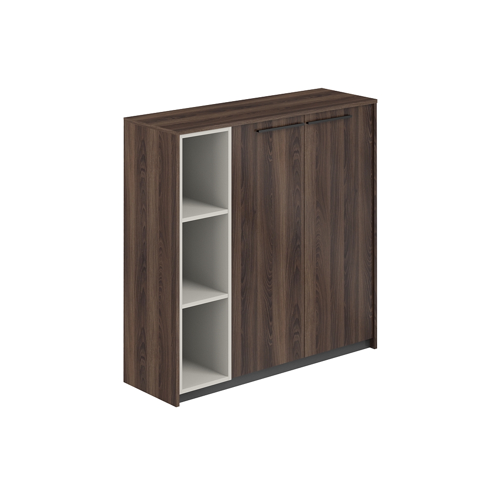 Шкаф средний со стеллажом, 1240х410х1226