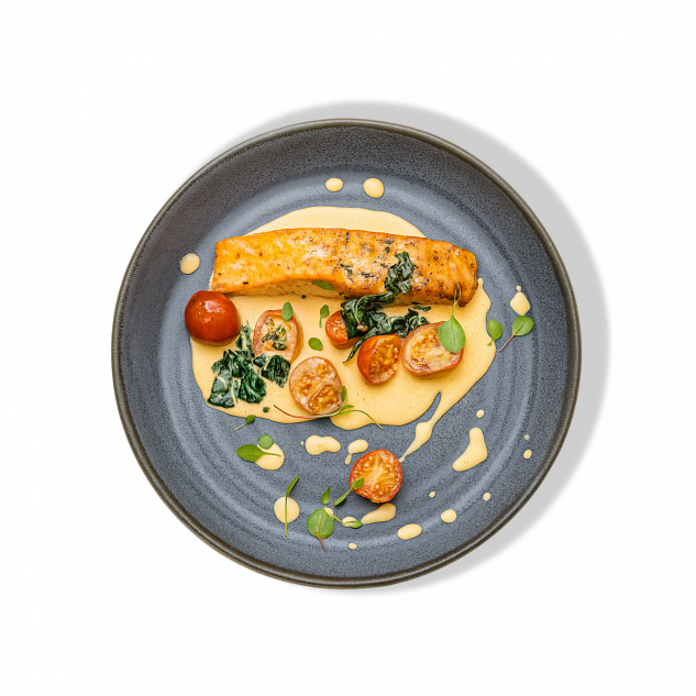 Лосось в сливочном соусе