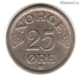 Норвегия 25 эре 1952