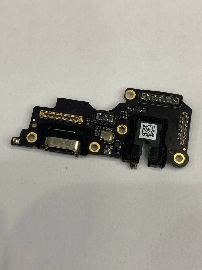 Realme GT 5G нижняя плата с разъёмом зарядки оригинал с разбора