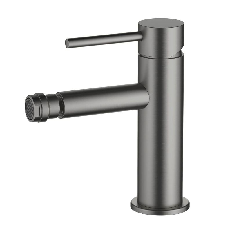 Смеситель для биде Aquatek Европа, оружейная сталь AQ1318BGM