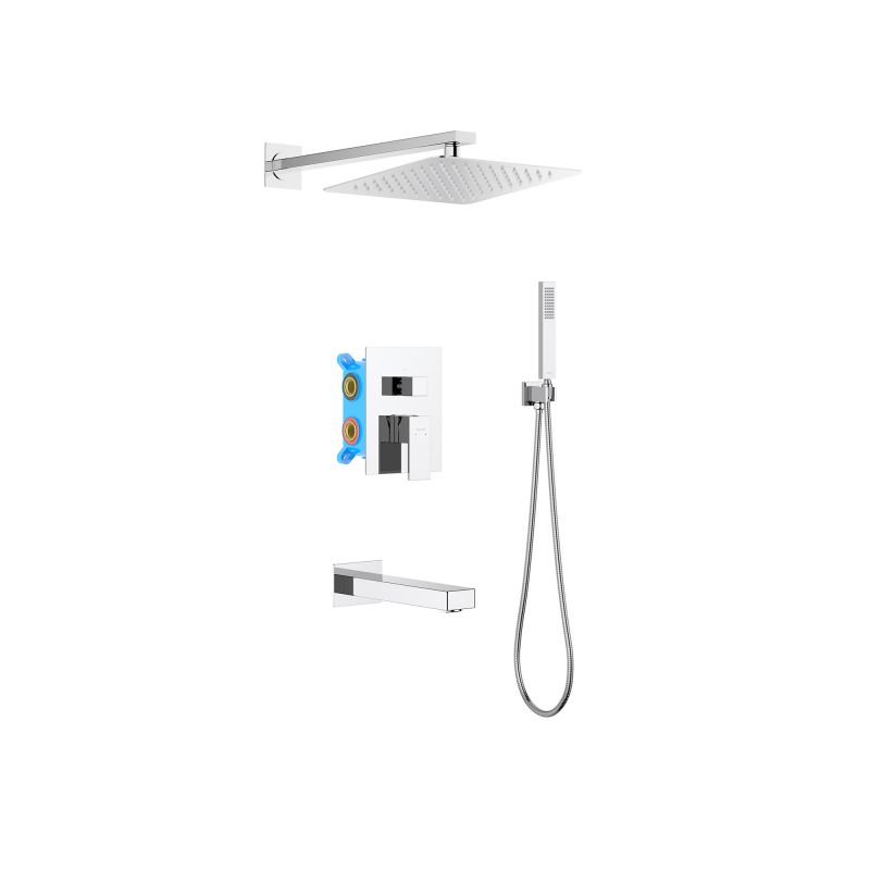 Душевой комплект встраиваемый Aquatek ЛИБРА, хром AQ1673CR