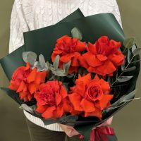 Букет из 5 французских роз