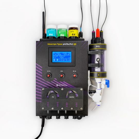 Автоматическая станция Маэстро Q3 Морская pH/Rx/FreeCI/Br