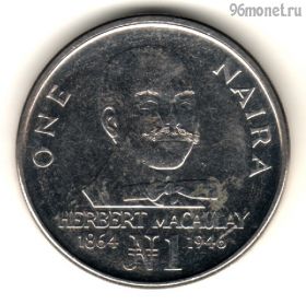 Нигерия 1 найра 1991