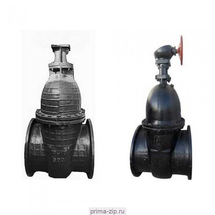 Задвижка 30ч530бр чугунная клиновая с не выдвижным шпинделем