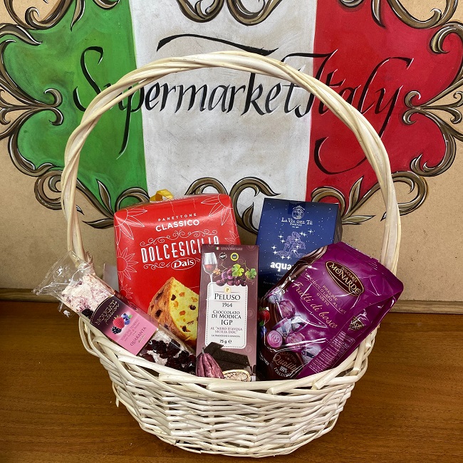 Корзина подарочная для знака зодиака - Водолей, Acquarius