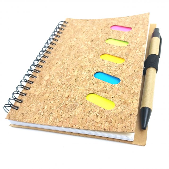 блокноты из пробки оптом