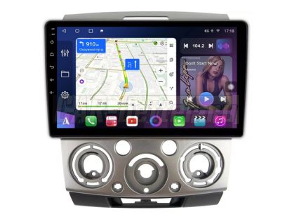 Магнитола Mazda BT 50 2006-2012, рамка серебро, Farcar (TM3021M)