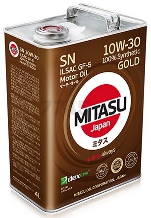 MITASU GOLD SN 10W-30, 6л