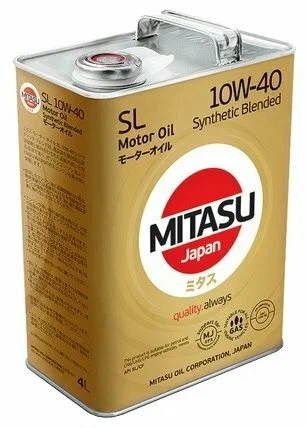 MITASU MOTOR OIL SL 10W-40, 6л