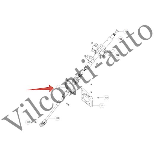 КАРДАНЧИК РУЛЕВОГО ВАЛА TANK 500 3404101XKV3AB 100% ОРИГИНАЛ