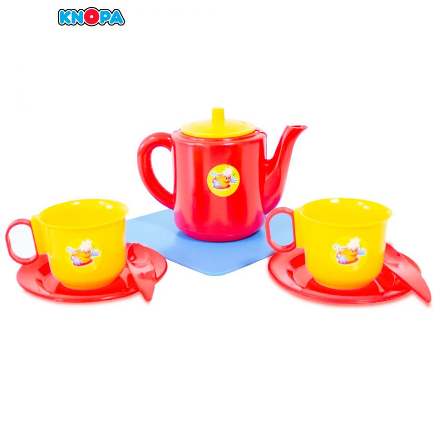 Посуда для кукол "Набор чашек с чайником"