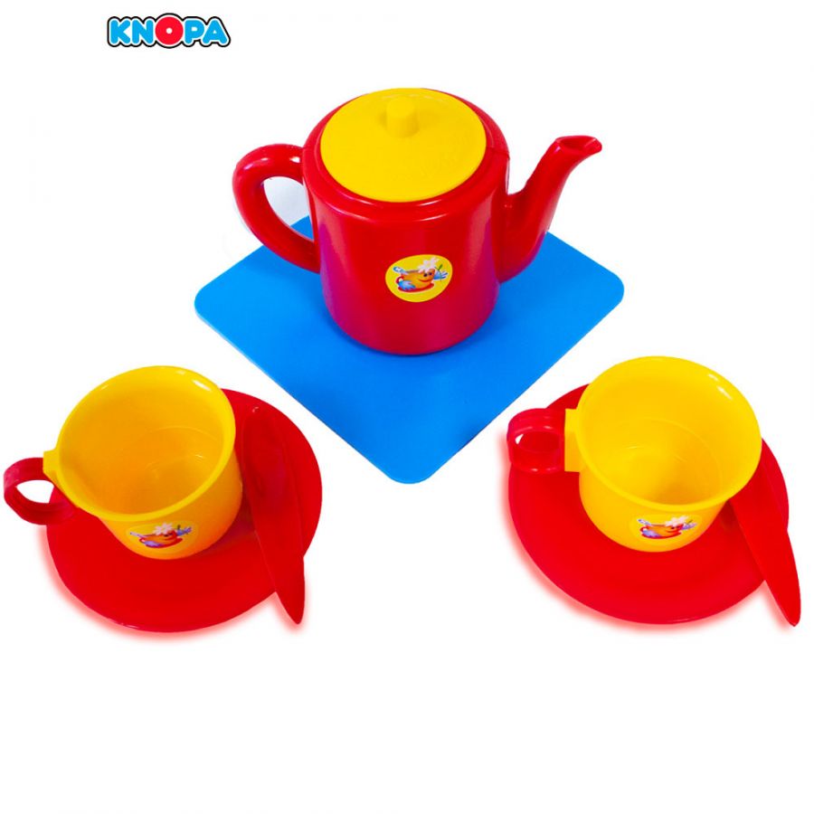 Посуда для кукол "Набор чашек с чайником"