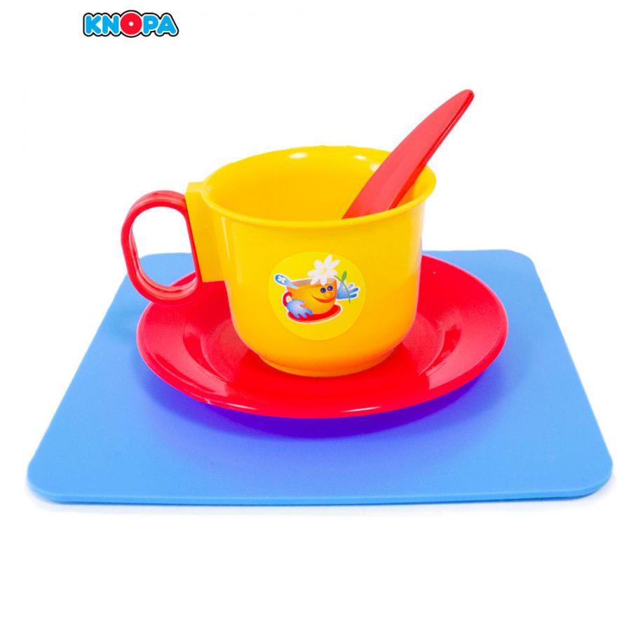 Посуда для кукол "Набор чашек с чайником"