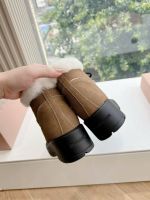 Ботинки PRADA с мехом Premium