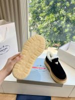 Лоферы PRADA с мехом Premium