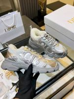 Кроссовки DIOR с мехом Premium