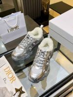 Кроссовки DIOR с мехом Premium